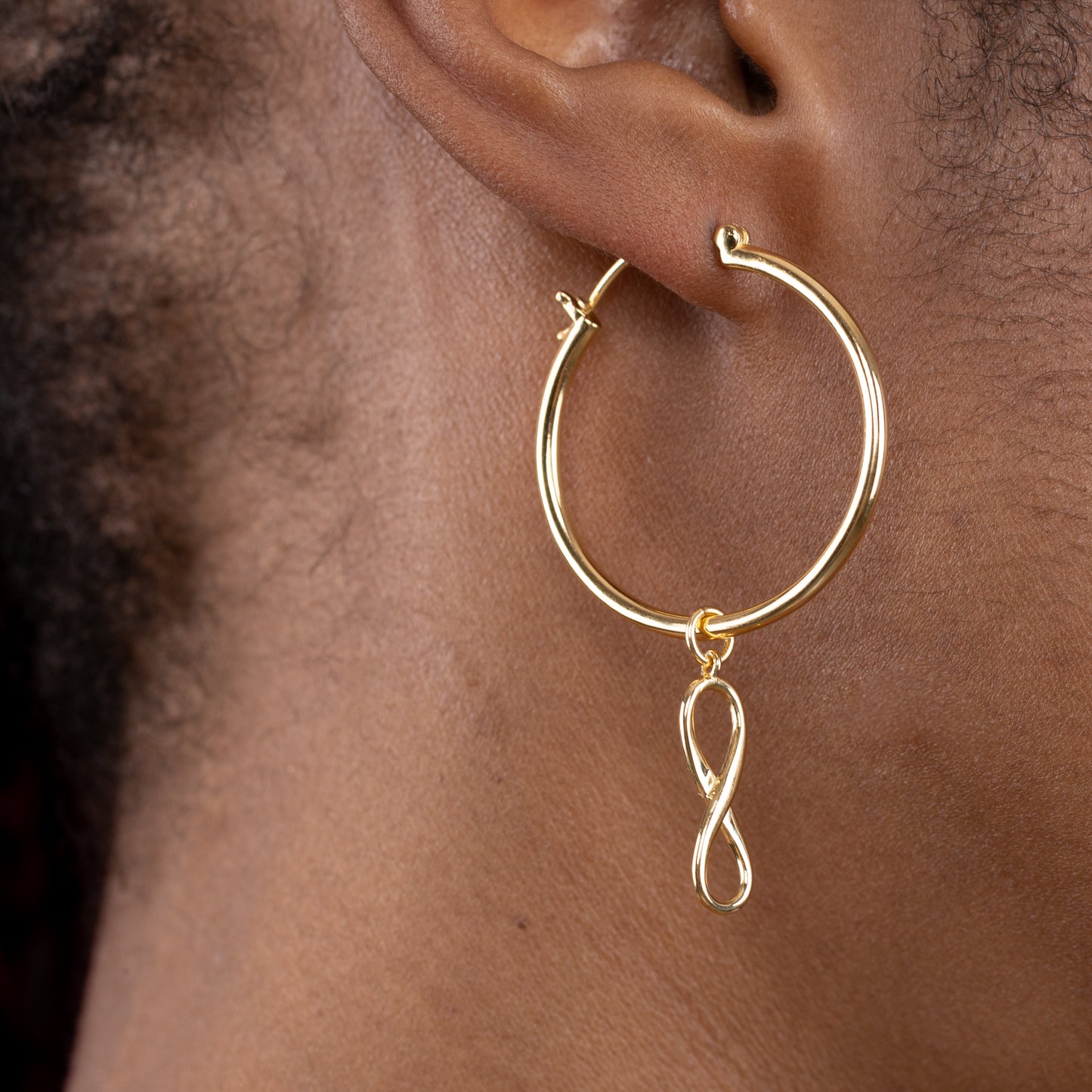 Convertible Infinity Hoop Earrings